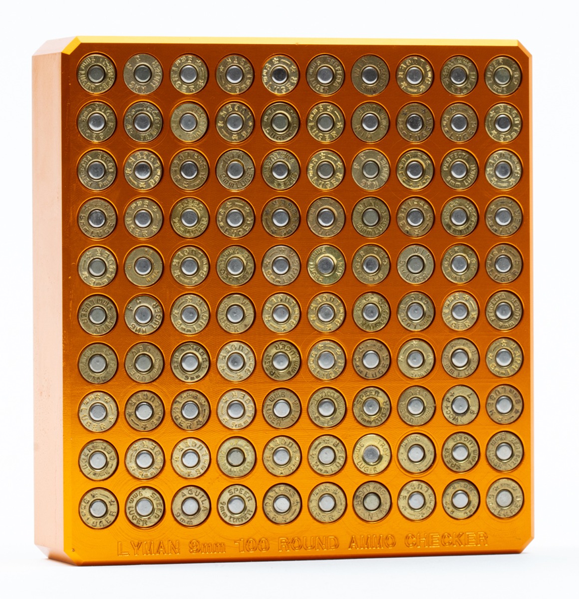 <h2>25%</h2> A photo of the Ammo Checker block filled up 100% of the way